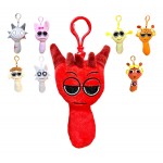 LLAVERO DE PELUCHE SPRUNKI X12CM